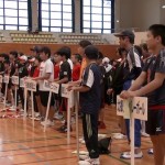 日南市スポーツ少年団の結団式（2015）