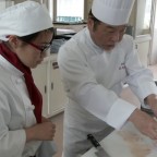 ふるさと大使がプランス料理の出前講座