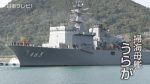 21隻の海上自衛隊 艦艇が油津港へ入港（2016）