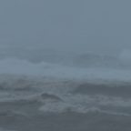 台風５号接近　日南市の様子は