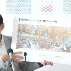 東京オリンピック選手村に飫肥杉を提供