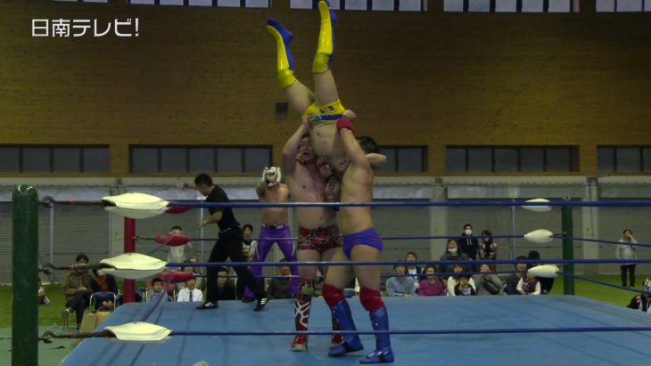 16年ぶり日南市でプロレス開催