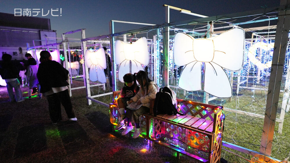 油津堀川夢ひろばイルミネーション