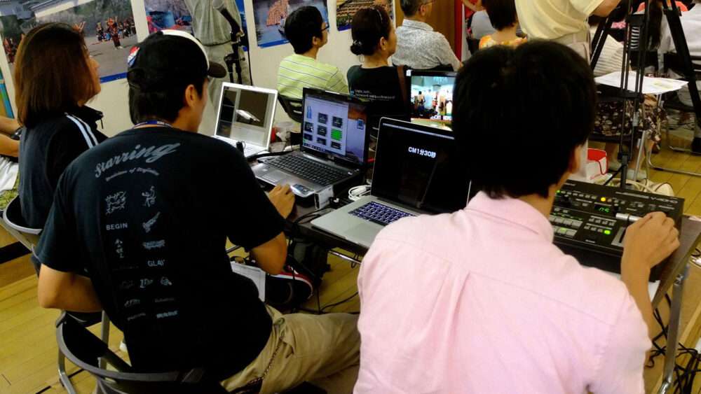 LIVE配信の様子